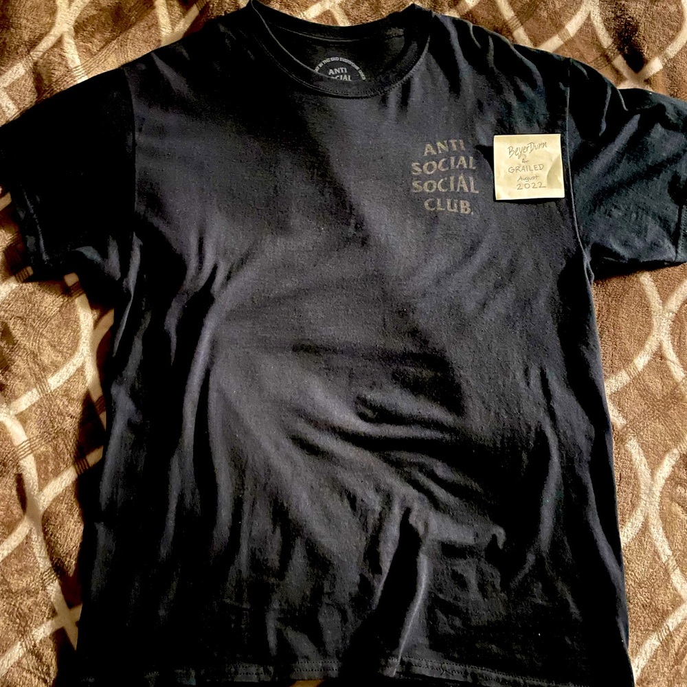 Anti Social Social Club Dramatic MEMBERS ONLY Tee